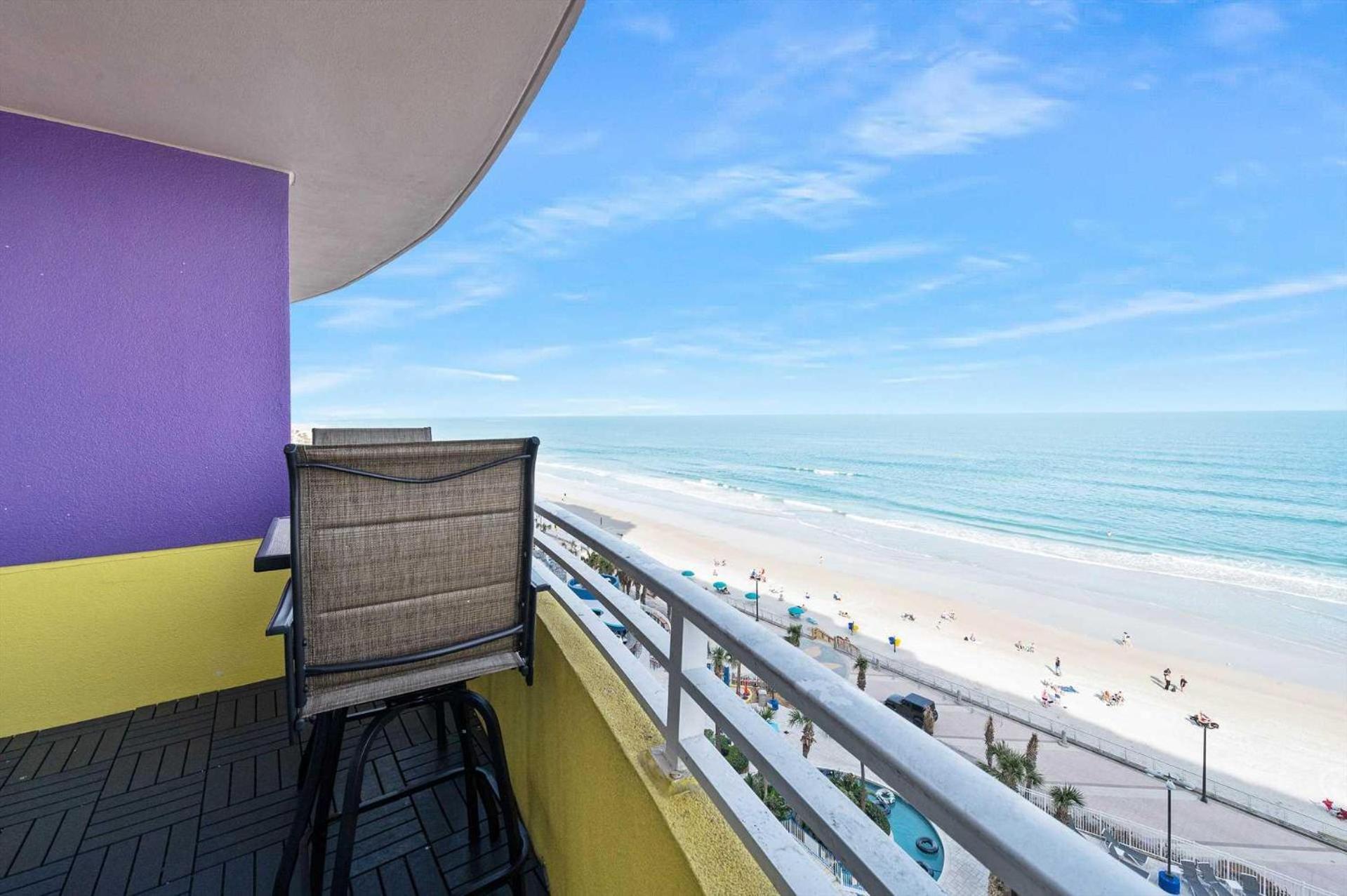 Luxury 9Th Floor 1 Bedroom Condo Direct Oceanfront Wyndham Ocean Walk Resort Daytona Beach | 906 Zewnętrze zdjęcie