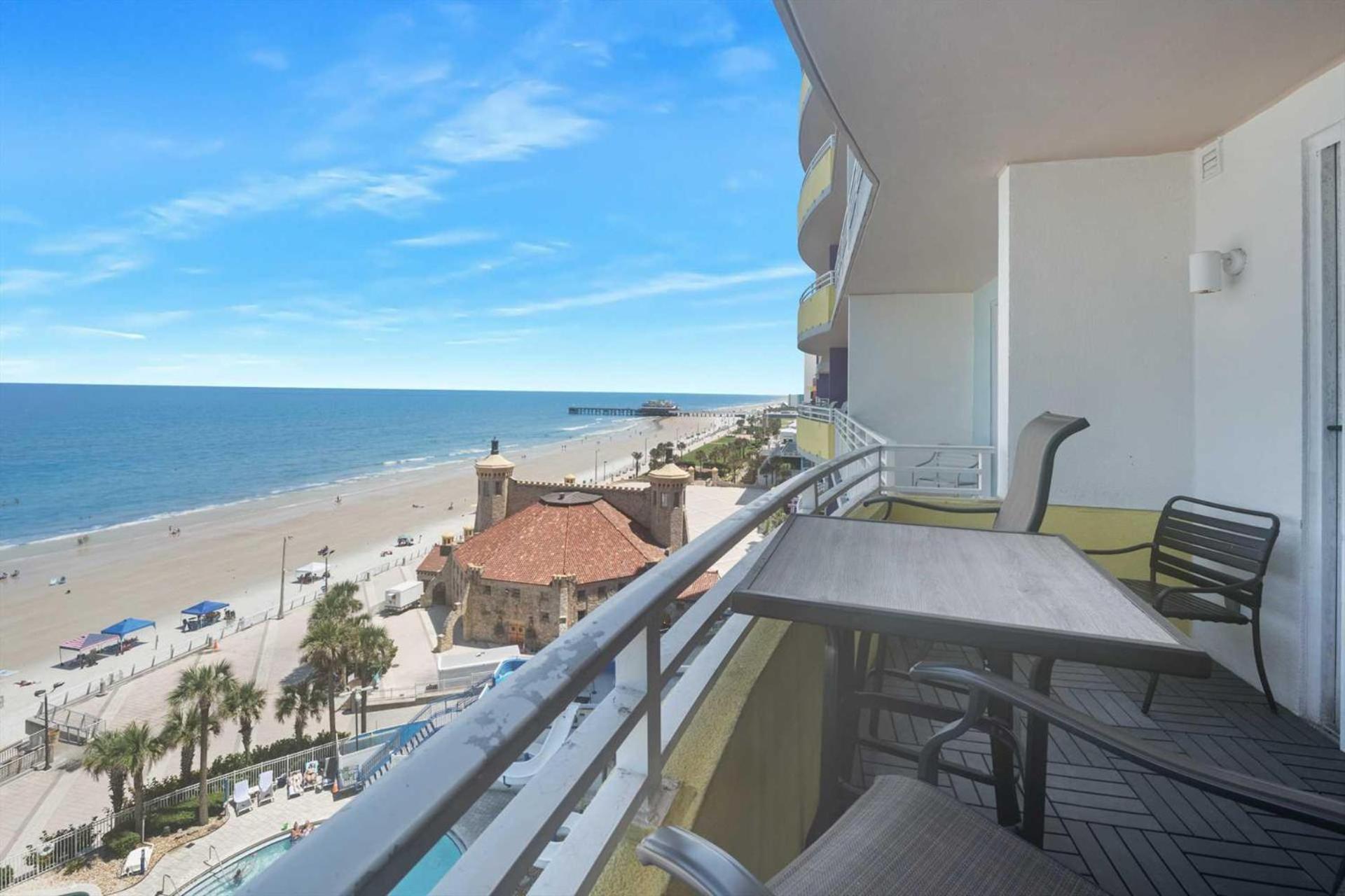 Luxury 9Th Floor 1 Bedroom Condo Direct Oceanfront Wyndham Ocean Walk Resort Daytona Beach | 906 Zewnętrze zdjęcie